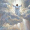 Jesus Above Painting